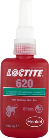 SYLINDRISK FASTSETTING 50ml LOCTITE 620 HØYTEMPERERT